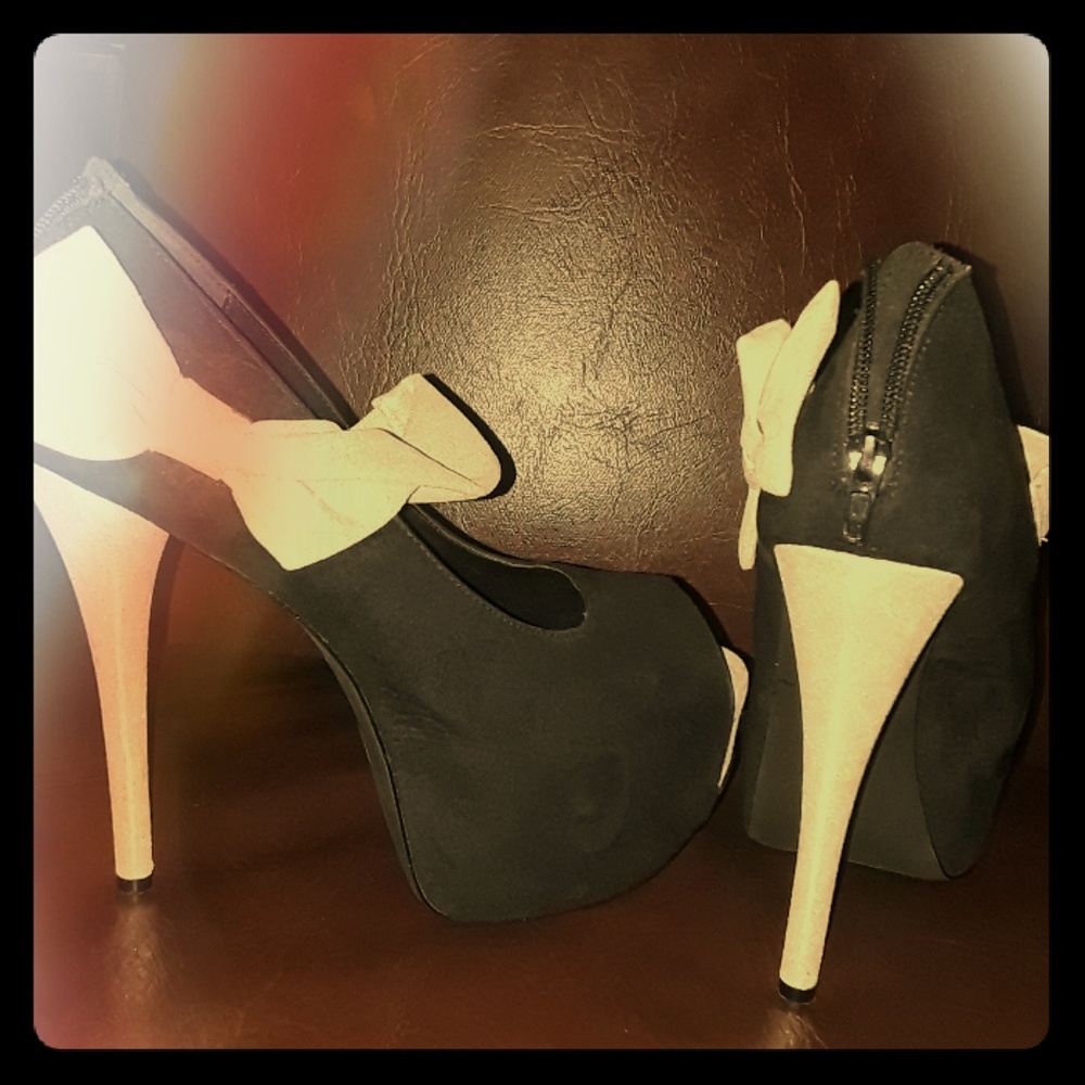 Scene Black Heels